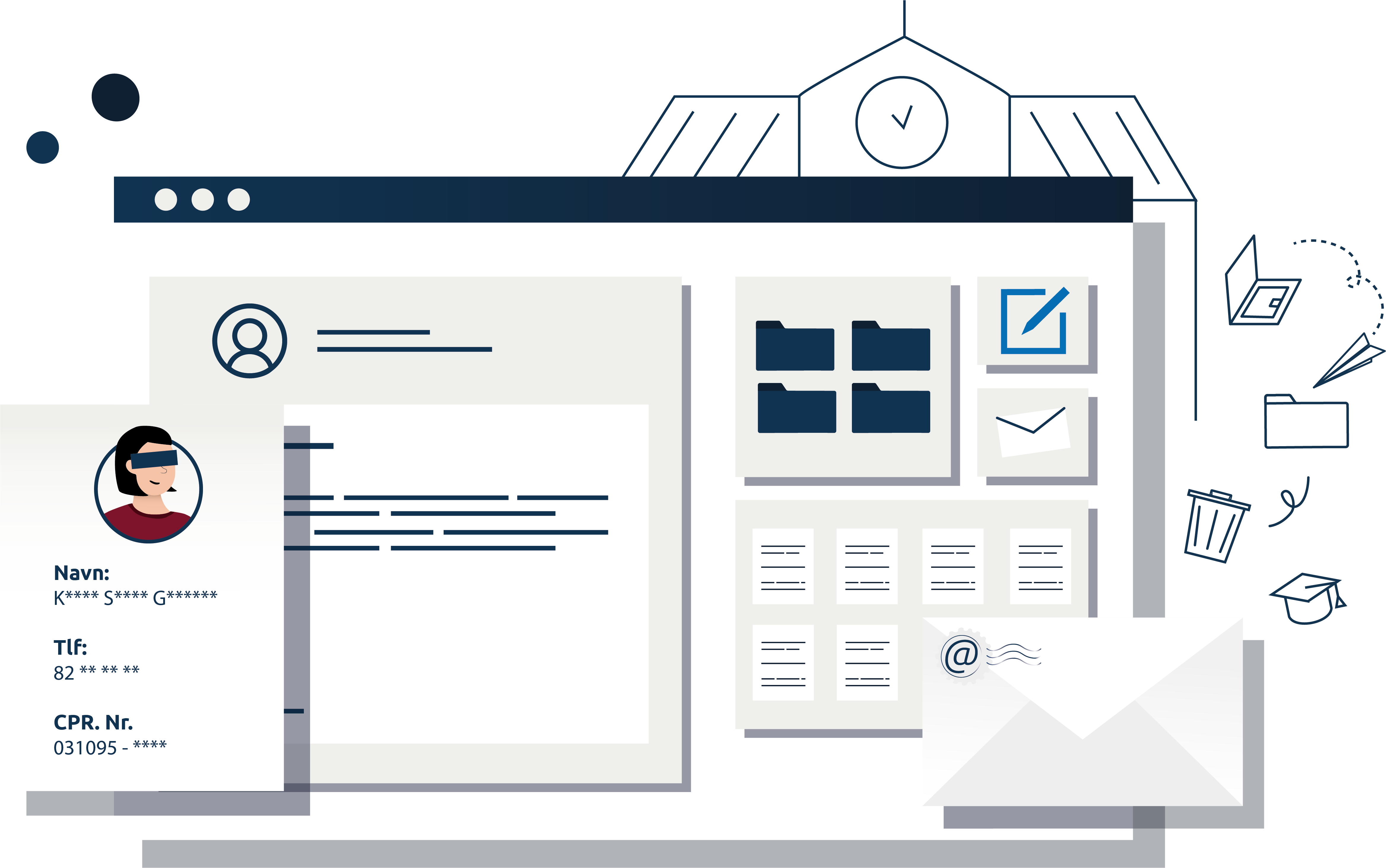 Til myndigheder uden former bag